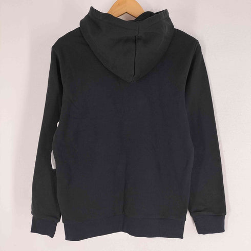 アディダスオリジナルス adidas Originals TREFOIL HOODIE BLACK トレフォイルロゴプリント プルオーバーパーカー メンズ JPN:S