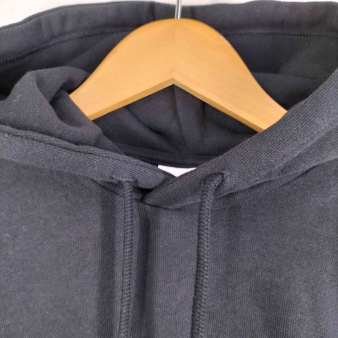 アディダスオリジナルス adidas Originals TREFOIL HOODIE BLACK トレフォイルロゴプリント プルオーバーパーカー メンズ JPN:S
