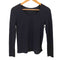 サロンアダムエロペ SALON adam et rope KINANジャガードロングスリーブTシャツ レディース F