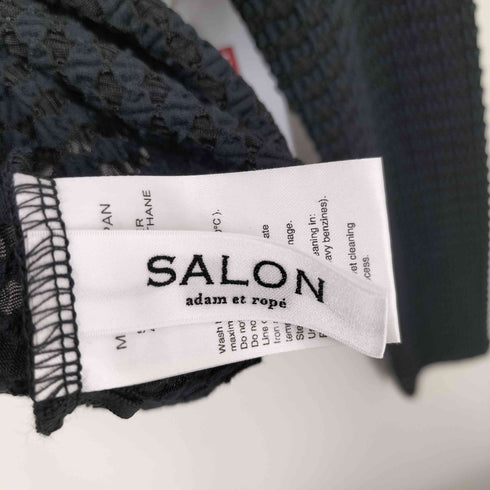 サロンアダムエロペ SALON adam et rope KINANジャガードロングスリーブTシャツ レディース F