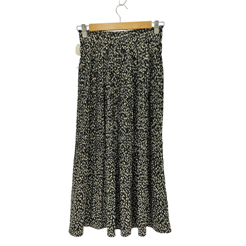 ラウンジドレス Loungedress レオパードプリーツスカート レディース FREE