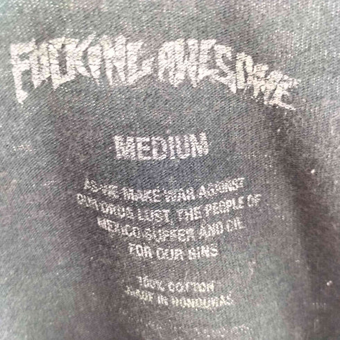 スラッシャー THRASHER ロゴ プリント L/S Tシャツ メンズ import:M