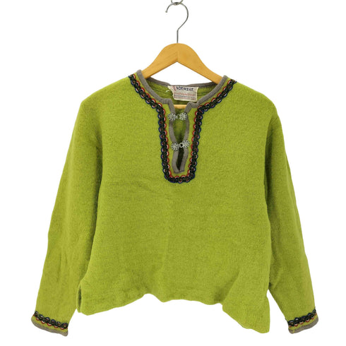 NORWEAR チロリアンニット クロップドニット レディース