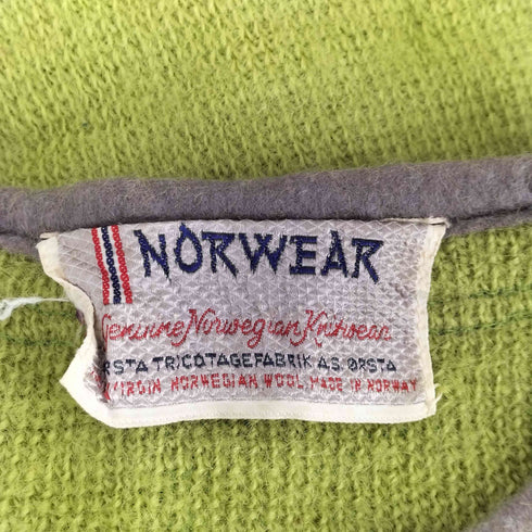 NORWEAR チロリアンニット クロップドニット レディース
