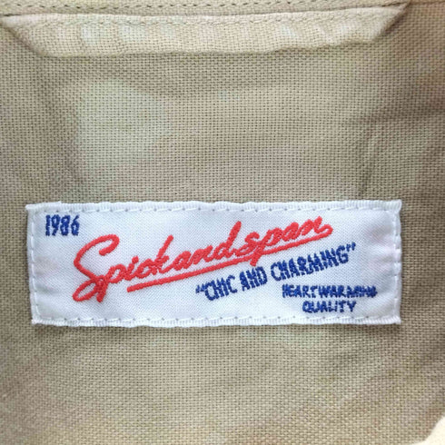 スピックアンドスパン Spick and Span オックスルーズシャツ長袖シャツ レディース