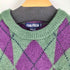 ノーティカ NAUTICA 80-90S 小文字タグ アーガイル柄ウールニット メンズ import:L