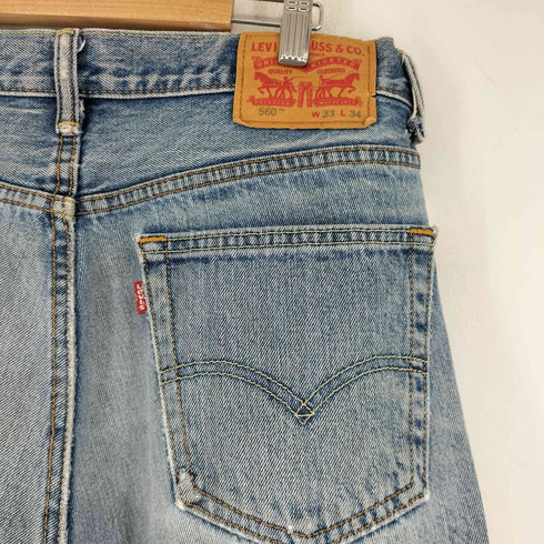 リーバイス Levis 560 レソト製 バギーデニムパンツ メンズ 33X34