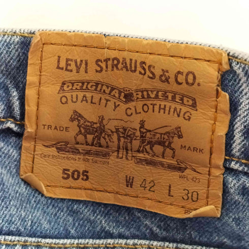 リーバイス Levis 90s 505 メキシコ製 ジップフライデニム メンズ 42X30