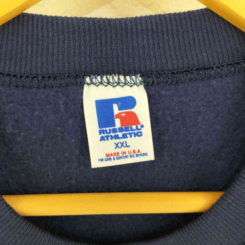 ラッセルアスレチック RUSSELL ATHLETIC USA製 片面プリント クルーネックスウェット メンズ XXL