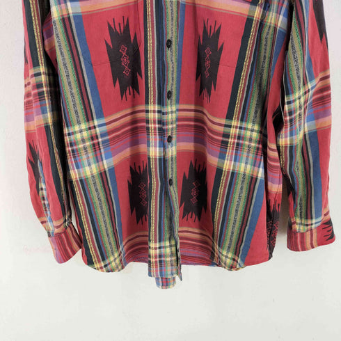ポロラルフローレン POLO RALPH LAUREN ネイティブ柄 チマヨ コットンシャツ メンズ 2XLT