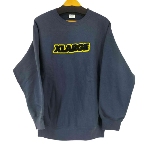 エクストララージ XLARGE REVERSE WEAVE ワッペンスウェット メンズ JPN:M
