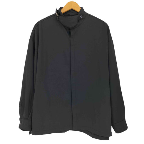 ルース Loose ドレープトロミ ハイネックベルト2WAYシャツ レディース JPN:XS