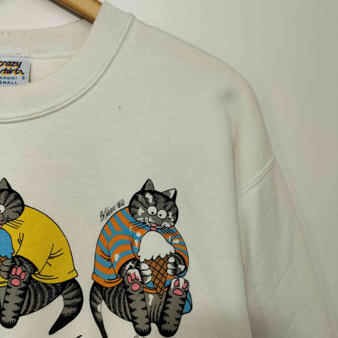 クレイジーシャツ CRAZY SHIRTS 90S USA製 Hawaii プリント プルオーバー スウェット メンズ import:S