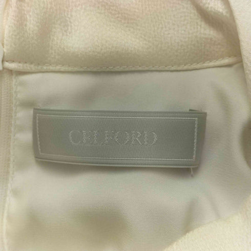 セルフォード CELFORD ラッフルベスト付きワンピース レディース 36
