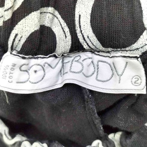 SOME BODY 総柄 ワイド イージーパンツ メンズ