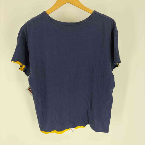 ジャンピンジャップフラッシュ JUMPIN JAP FLASH USN フラッグ プリント ダブルフェイス クルーネック Tシャツ メンズ JPN:M