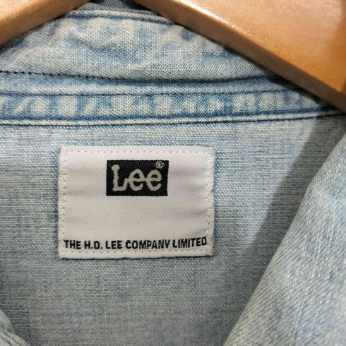 リー Lee L/S デニムウエスタンシャツ メンズ import:XL