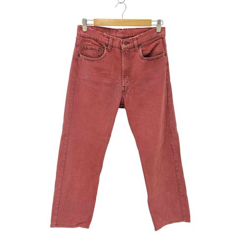 リーバイス Levis 505 後染めデニムパンツ メンズ