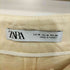 ザラ ZARA コットンリネン サイドポケットワイドパンツ レディース M
