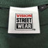 ヴィジョンストリートウェア VISION STREET WEAR タイガー フラワー スケート ロゴ プリント クルーネック Tシャツ メンズ import:L