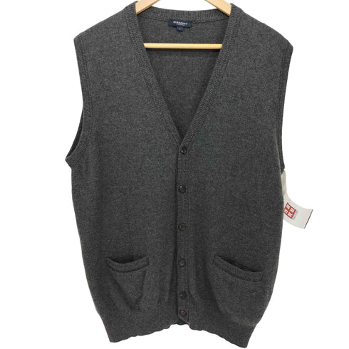 バーバリーロンドン BURBERRY LONDON カシミヤ ニットベスト メンズ import:L