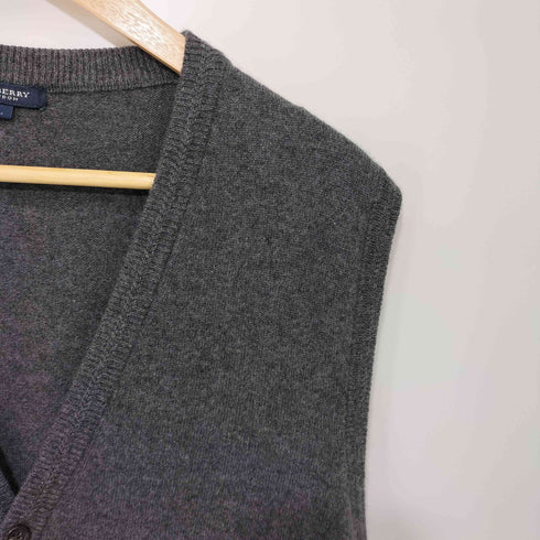 バーバリーロンドン BURBERRY LONDON カシミヤ ニットベスト メンズ import:L