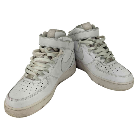 ナイキ NIKE AIR FORCE 1 MID '07 WHITE/WHITE メンズ JPN:27