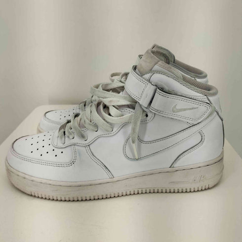 ナイキ NIKE AIR FORCE 1 MID '07 WHITE/WHITE メンズ JPN:27