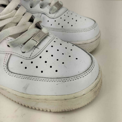 ナイキ NIKE AIR FORCE 1 MID '07 WHITE/WHITE メンズ JPN:27