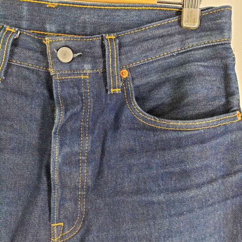 リーバイス Levis 501 ストレートデニムパンツ 濃紺 メンズ W32 L32