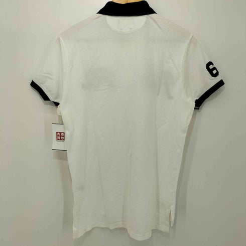 ポロラルフローレン POLO RALPH LAUREN 筆記体ロゴ 半袖ポロシャツ メンズ M