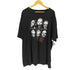 フロントプリントバンドTシャツ メンズ 4L