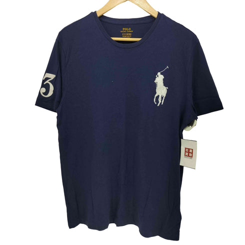 ポロラルフローレン POLO RALPH LAUREN ビッグポニー胸刺繍 クルーネックTシャツ メンズ L
