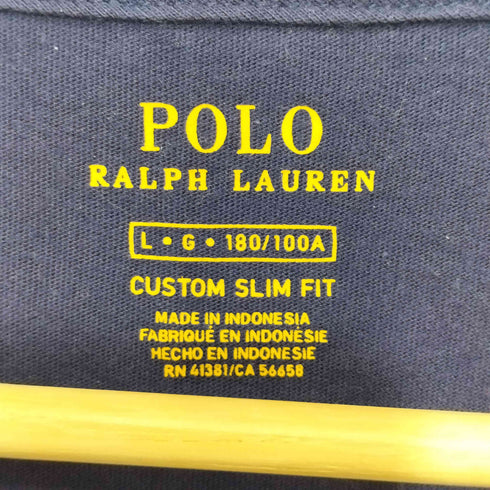 ポロラルフローレン POLO RALPH LAUREN ビッグポニー胸刺繍 クルーネックTシャツ メンズ L