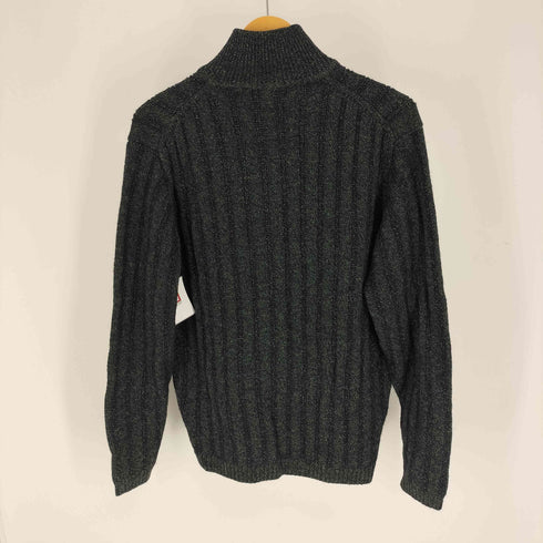 ポロブリティッシュカントリースピリット POLO BRITISH COUNTRY SPIRIT ポニー刺繍 メランジ スタンドネック ニット カーディガン メンズ import:M