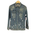 ディーゼル DIESEL スタープリントスナップボタンデニムジャケット レディース JPN:XS