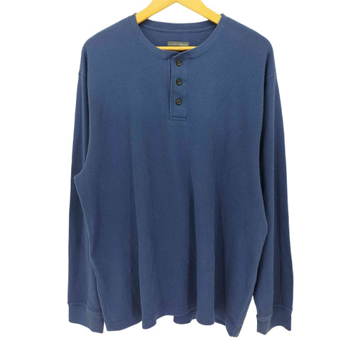 SADDLEBRED ヘンリ―ネック サーマル Tシャツ メンズ import:XL