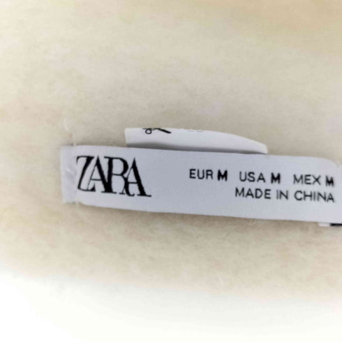 ザラ ZARA ビッグフリンジウールマフラー レディース