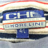 CHL CHALLENGER SHORELINE 90S 旧タグ パイル ボーダー スウェット メンズ 4/L