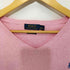 ポロラルフローレン POLO RALPH LAUREN ポニー刺繍 Vネックコットンニット レディース L