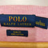 ポロラルフローレン POLO RALPH LAUREN ポニー刺繍 Vネックコットンニット レディース L