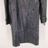 agate label フェイクレザー トレンチコート レディース LL