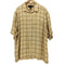 ナットナスト NAT NAST 90-00S シルク オープンカラー チェック S/S シャツ メンズ import:XL