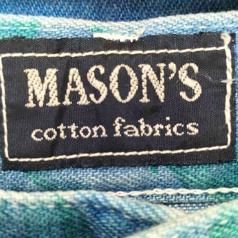 MASON'S フラワープリント フレア デニム パンツ メンズ