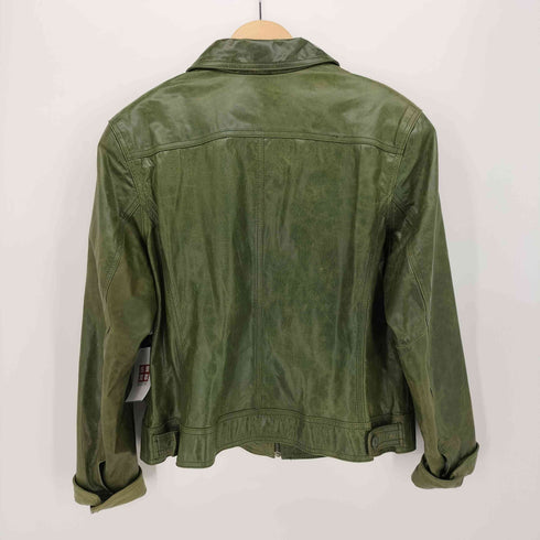モッシモ MOSSIMO ジップアップ レザージャケット メンズ XXL