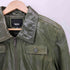 モッシモ MOSSIMO ジップアップ レザージャケット メンズ XXL