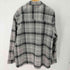 エイチアンドエム H&M ジップアップ チェック シャツ ジャケット メンズ JPN:XL