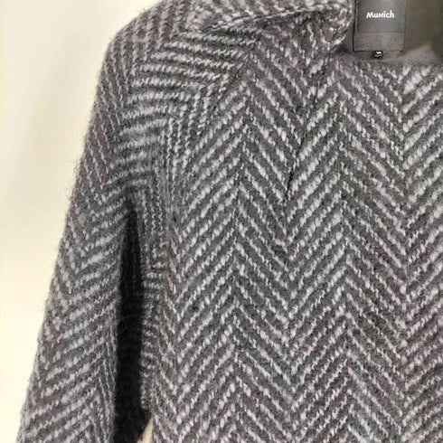 ミューニック Munich ツイードウールコート レディース import:XS