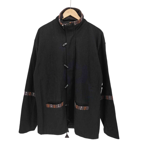 NEPAL TIBET ダッフル ショート コート メンズ
