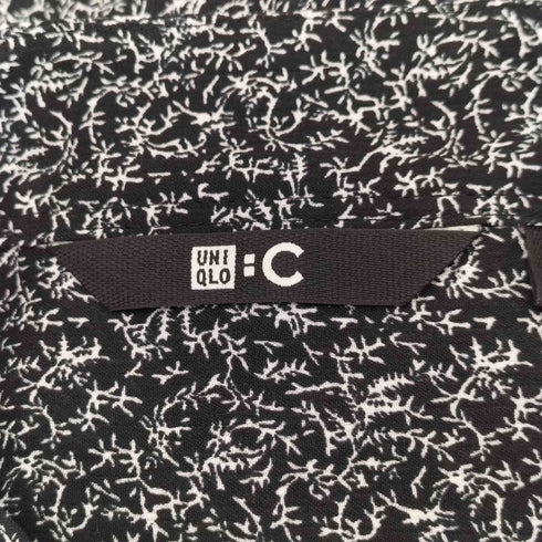 ユニクロシー UNIQLO:C ボリュームスリーブプリントブラウス レディース JPN:M